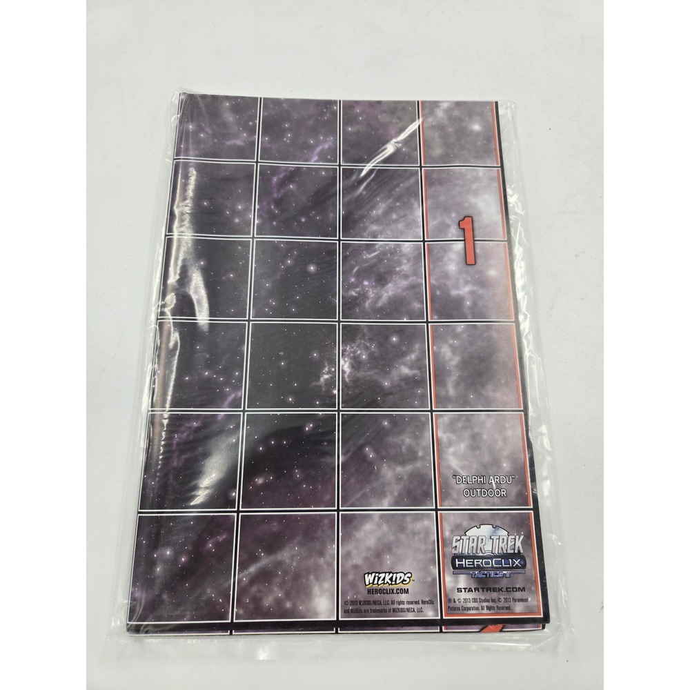 Star Trek HeroClix Tactics II Delphi Ardu Outdoor Map WizKids 2013 Nebula Space